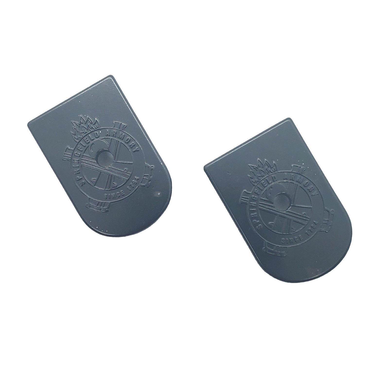 2 X Magazine Plate for Springfield XDM 357 10 rd Fits Factory Magazine Black