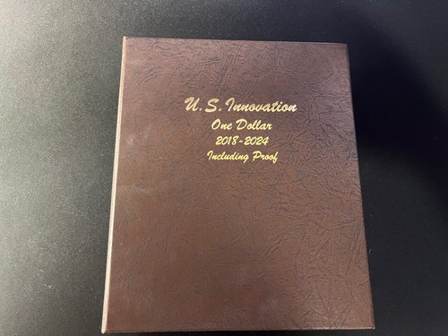 2018-2024 PDS BU & Proof Innovation Dollar Set Dansco Album 8188 COMPLETE
