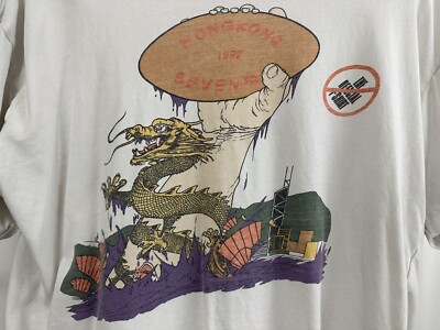 超月末SALE‼︎ レア品♪ 香港セブンス　ラグビー　ウィンドブレーカー VTG 90s Hong Kong Seven's 1992 Rugby Tournament Distressed