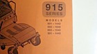 ARIENS EZRIDER 915 MOWER OWNER PARTS MANUAL COLLECTOR VINTAGE OEM 015254A — photo 2