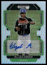 2022 Panini Prizm Draft Picks #PDP5 Elijah Green Base Autographs Silver