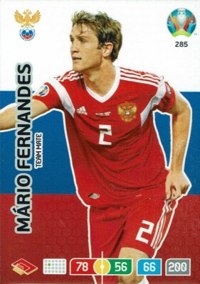 Panini Adrenalyn XL UEFA Euro EM 2020 Team Mate Nr. 285 Mario Fernandes