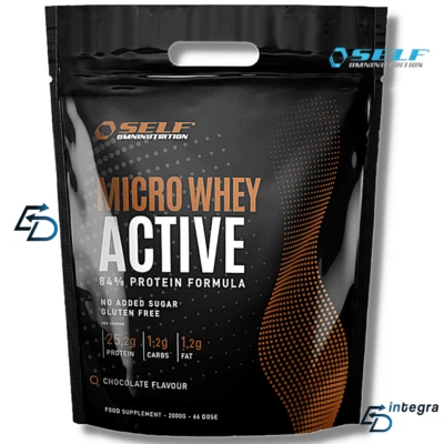 SELF OMNINUTRITION SELF - Micro Whey Active 2 kg Proteine Siero del Latte Isolate con VB 104