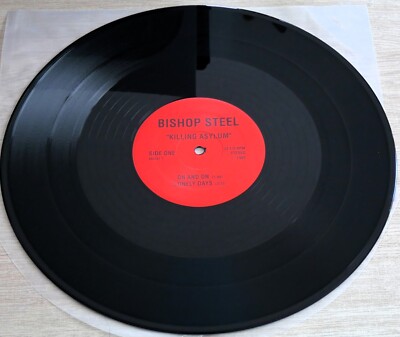 BISHOP STEEL Killing Asylum EBIC91 Heavy Metal Rock 1991 *Only 300 Made MINT (r)