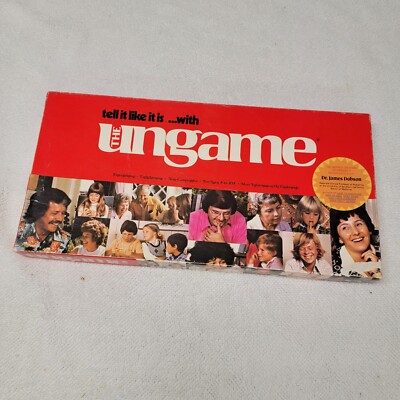 Vintage 1984 The Ungame Game Tell It Like It Is Thought Communication COMPLETE!!