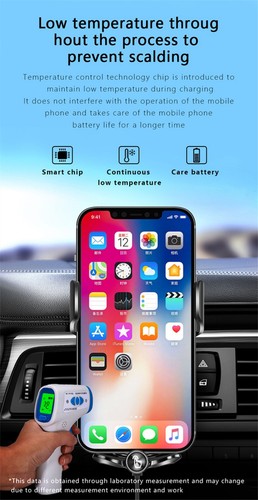 15W Type-C Magnetic Car Fast Wireless Charger Phone Holder Air Vent Phone Mount - 第 10/12 張圖片