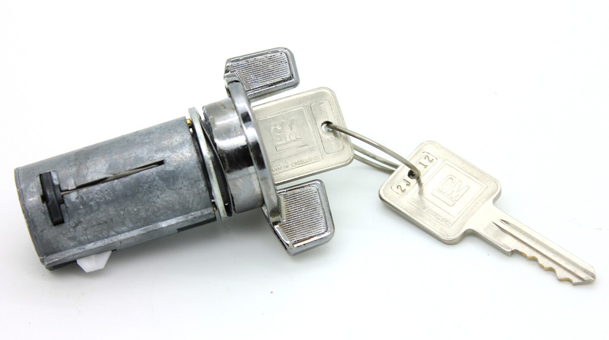NEW OEM Ignition Lock Cylinder w/GM Keys / FITS LISTED 1969