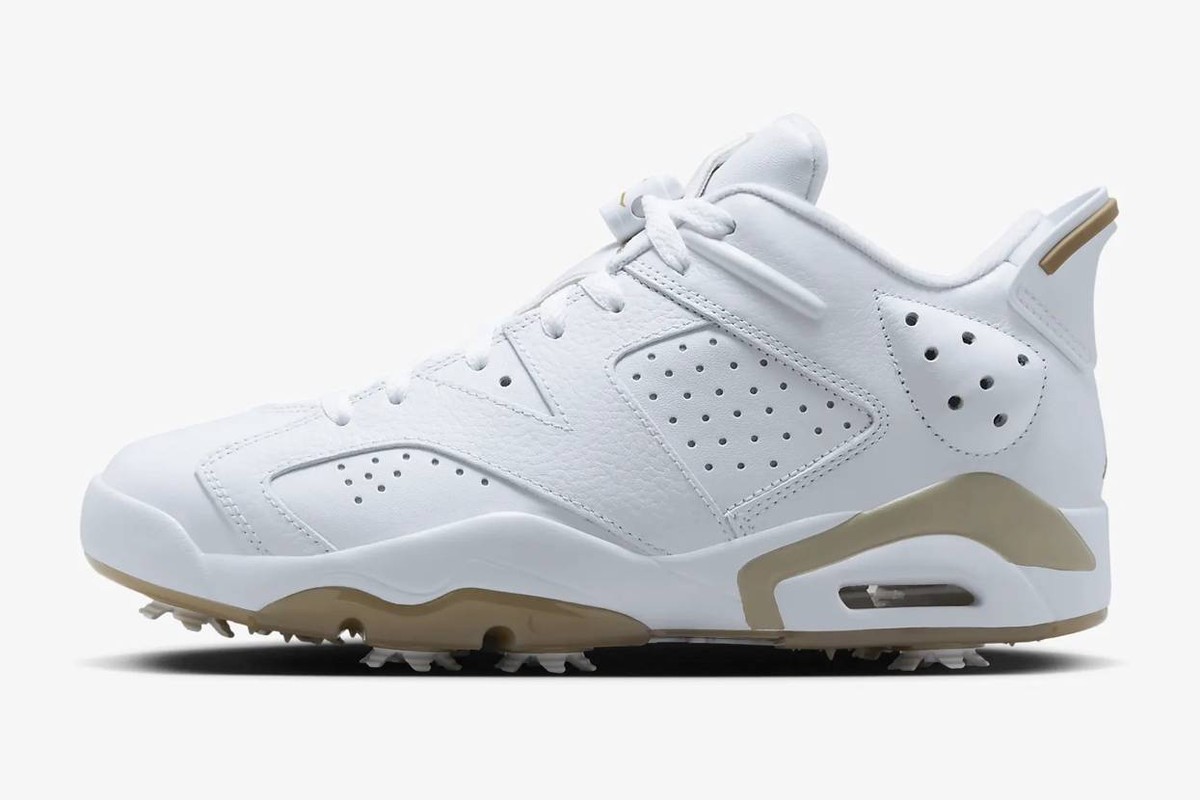 NIKE AIR JORDAN 6 LOW GOLFブラック FD0204-001 Nike Air Jordan 6 Low Golf Chrome Black Metallic