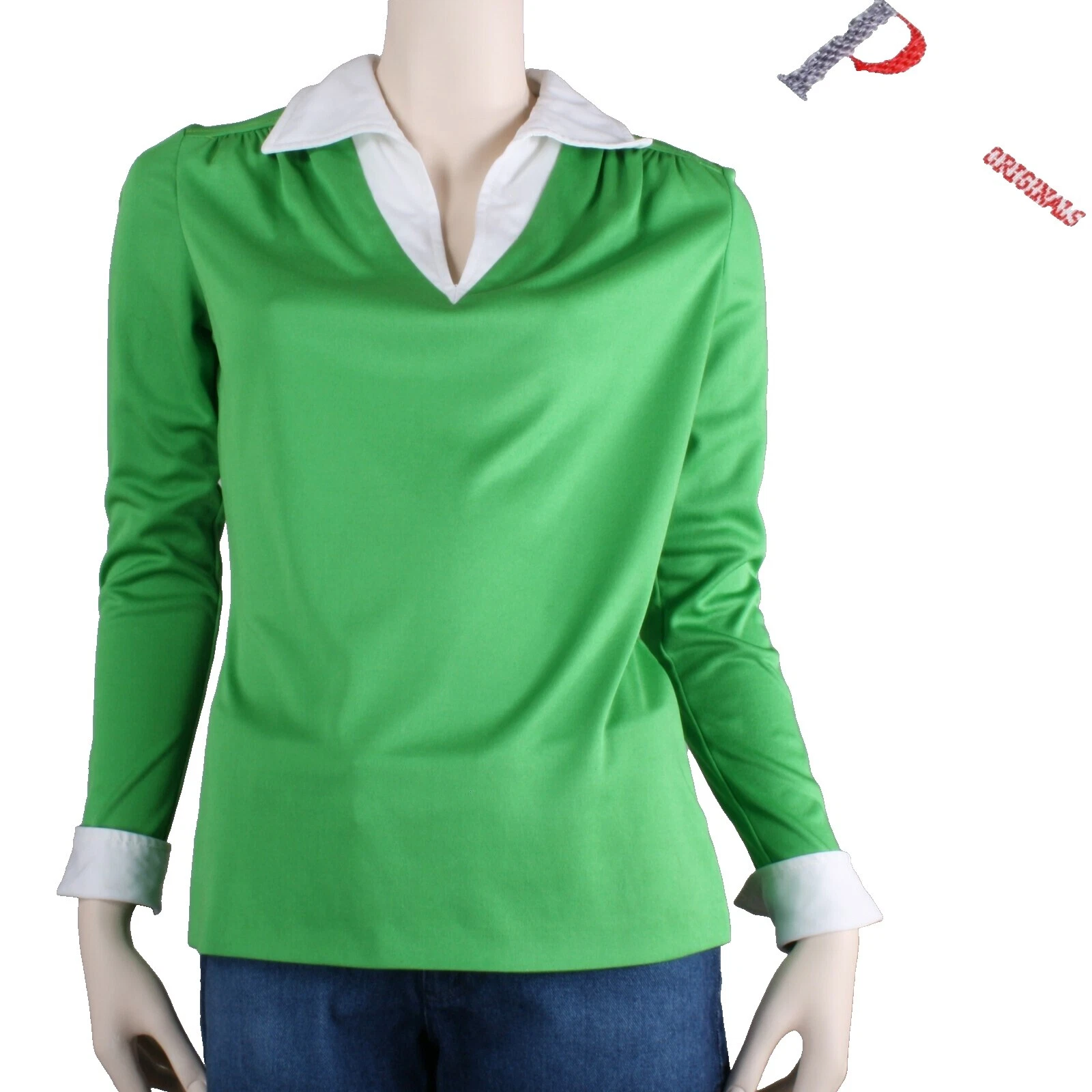 Hippy Synthetic Regular Size Vintage Tops for Women