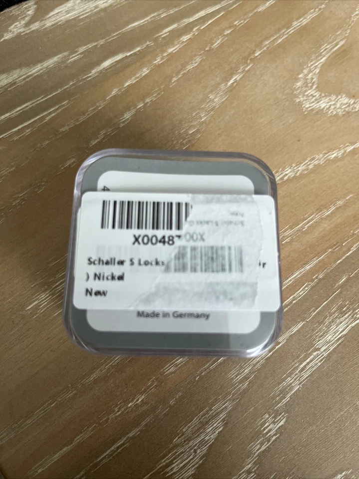 Sistema de bloqueio de alça de guitarra Schaller S-Locks, níquel - Imagem 3 de 4