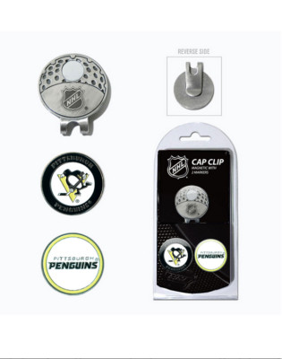 NHL Pittsburgh Penguins Golfmütze Clip und Marker