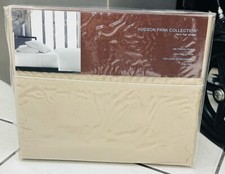 NEW Hudson Park 500 TD Thread Count 100 Pima Cotton TWIN Flat Sheet