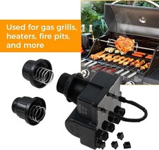 5 Outlet Grill AA Battery Electronic Spark Generator Push Button Ignitor Igniter