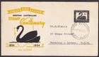 Western Australia 1954 Stamp Centenary FDC