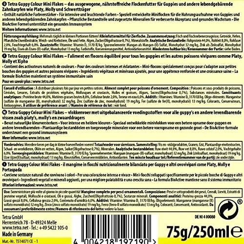 Tetra Guppy Color, Premium Flockenfutter 250ml - Bild 2 von 3