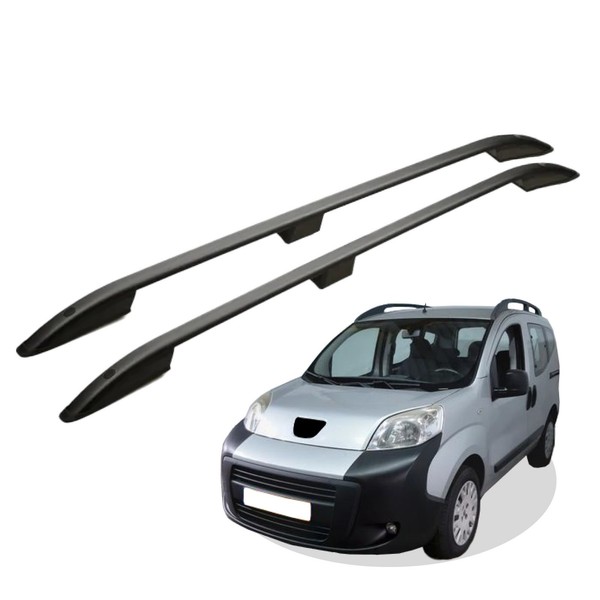 Dachreling Passend FüR Peugeot Partner Tepee Baujahr 2008-2018 Schwarz-image