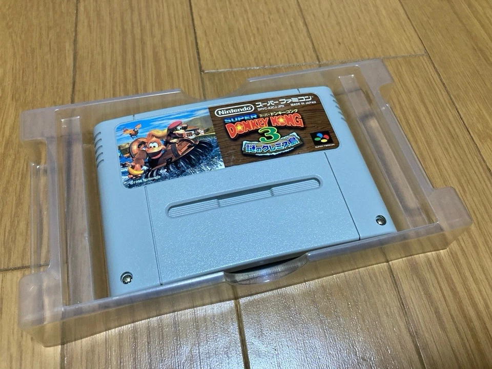 Super Donkey Kong Country 3 Boxed Nintendo Super Famicom SFC 1996 Japan import - Image 2 of 4
