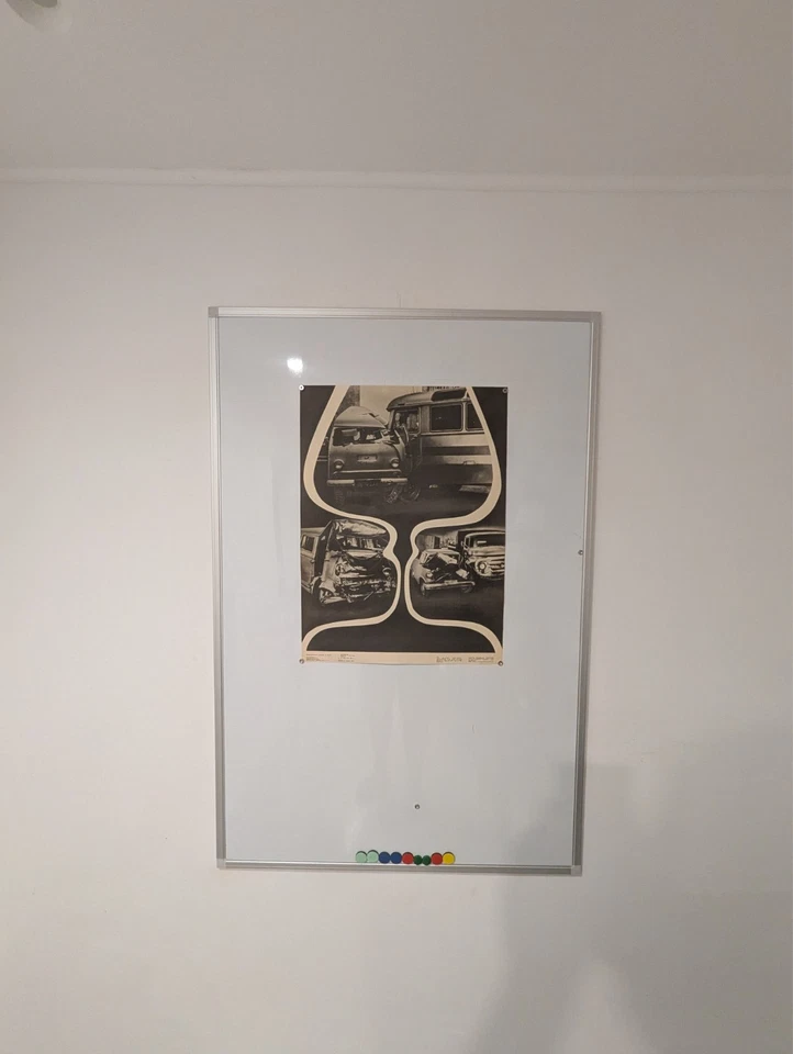 Póster de conducción ebria - Vodka Ucrania soviética - Original URSS - Coches retro destrozados Foto 3 de 4