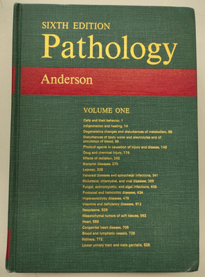 Pathology - Volume One - W. A. D. Anderson - 1971