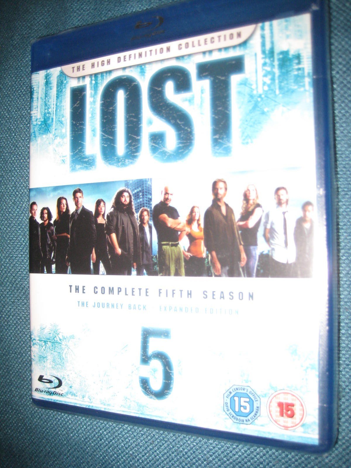 LOST THE COMPLETE FIFTH SEASON 5 BLU RAY BOXSET BRAND NEW AND SEALED FREE P&P