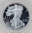2015-W Proof American Silver Eagle Dollar US Mint $1 with Capsule