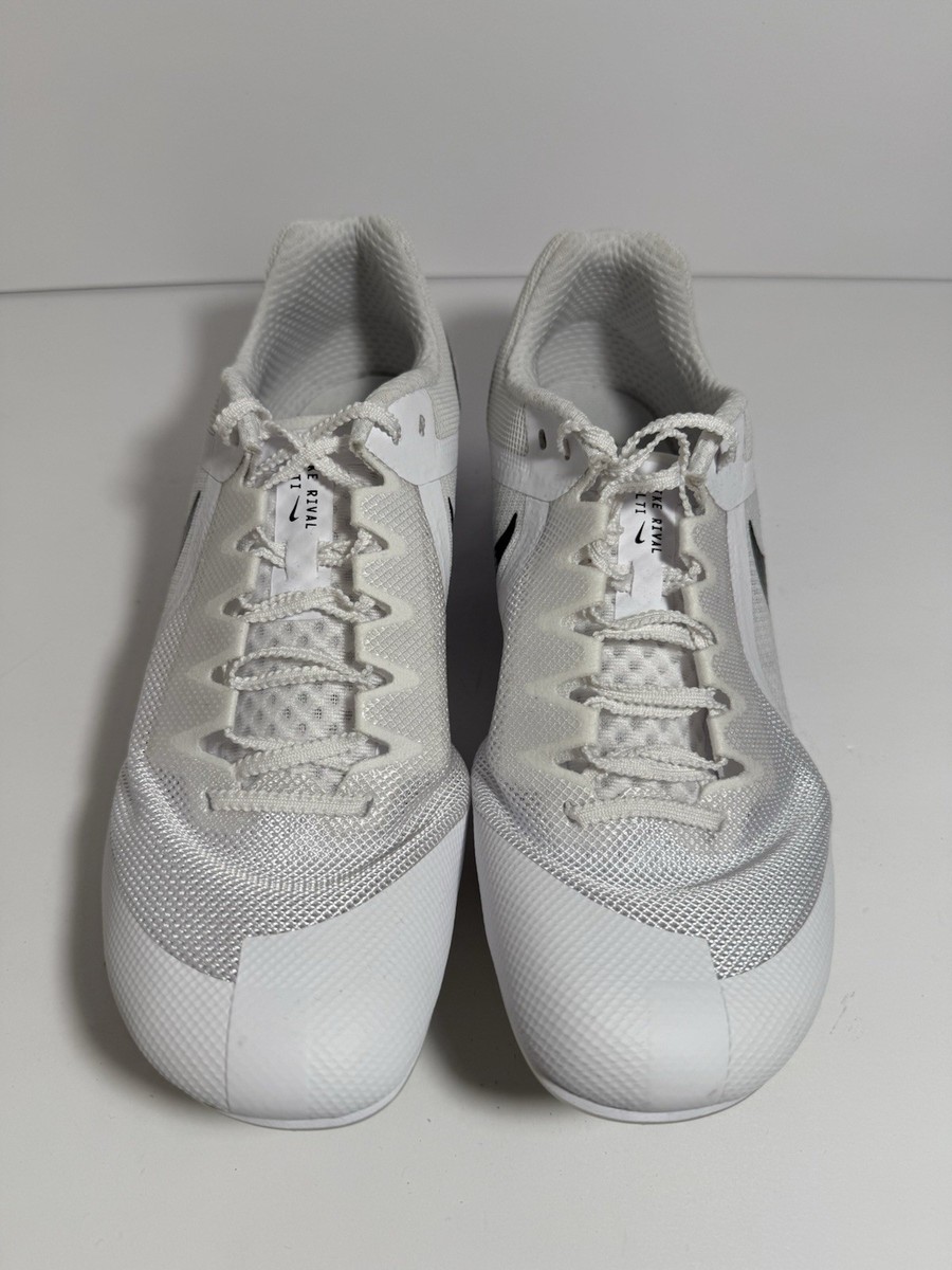 Nike Zoom Rival Multi White-Black-Silver Track/Field Spikes  display picture 1