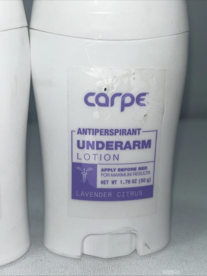 2 New Carpe Antiperspirant Underarm Lotion, Lavender Citrus, Slightly Damaged - Image 3 of 4