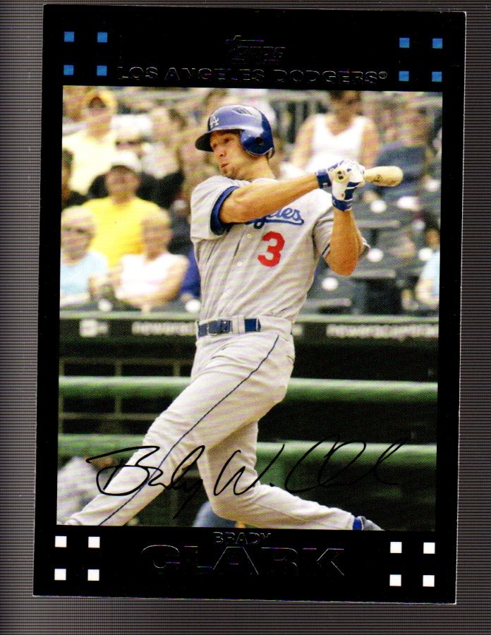 2007 Topps Update Red Back #14 Brady Clark - BB