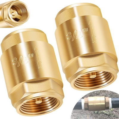 #ad #ad 3 4quot; One Way Brass In Line Check Valve for Plumbing Water Boiler Heating System $29.55