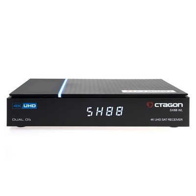 OCTAGON SX88 4K WL V2 UHD S2+IP HDMI USB Kartenleser H.265 Stalker IPTV