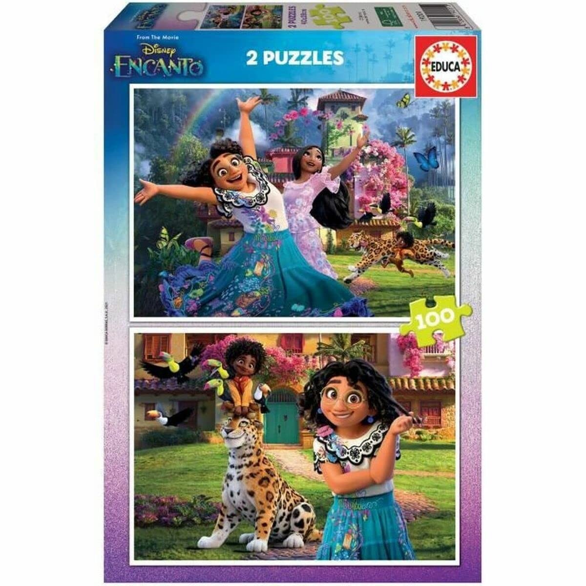 Educa - Puzzle 100 Teile Disney Encanto 2x100 Teile Puzzle fr Kinder ab 6 Ja 2790₽