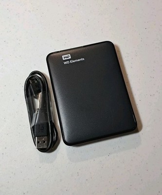Western Digital Elements SE 1TB Portable External Hard Drive   Excellent Cond.