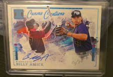 2025 Panini Impeccable - Canvas Creations Signatures Billy Amick 1 Of 1