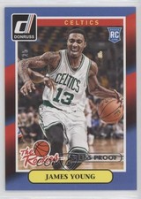 2014-15 Panini Donruss The Rookies Press Proof Silver 13/25 James Young #11 0br9