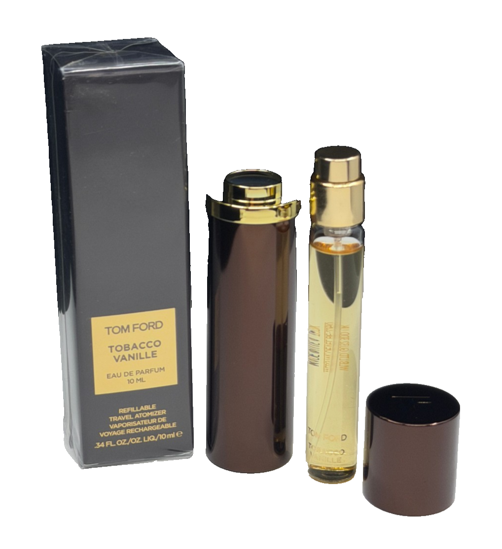 tobacco vanille tom ford 10ml Tom Ford Tobacco Vanille Eau De Parfum Refillable Spray 0.34 oz New In Box