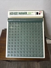 Medi Rub MR-3F Foot Massager 2 Speed Therapeutic Circulation 2000 Plus
