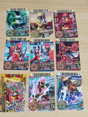 Dice-O DX Gokaiger Goseiger Card Lot Gokei Pink Red Promo Rare