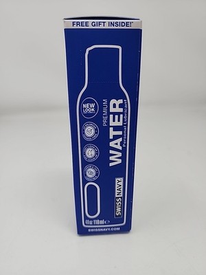 Swiss Navy Premium Water Based Lubricant 4oz 1 Pack New EXP 04/28