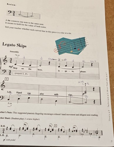 Piano Adventures Books Level 1 : Lesson, Theory, Performance, Technique Artistry - Picture 7 of 9