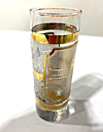 Glamour Look Biloxi Shot Glass Mississippi Lighthouse Theme Collectible
