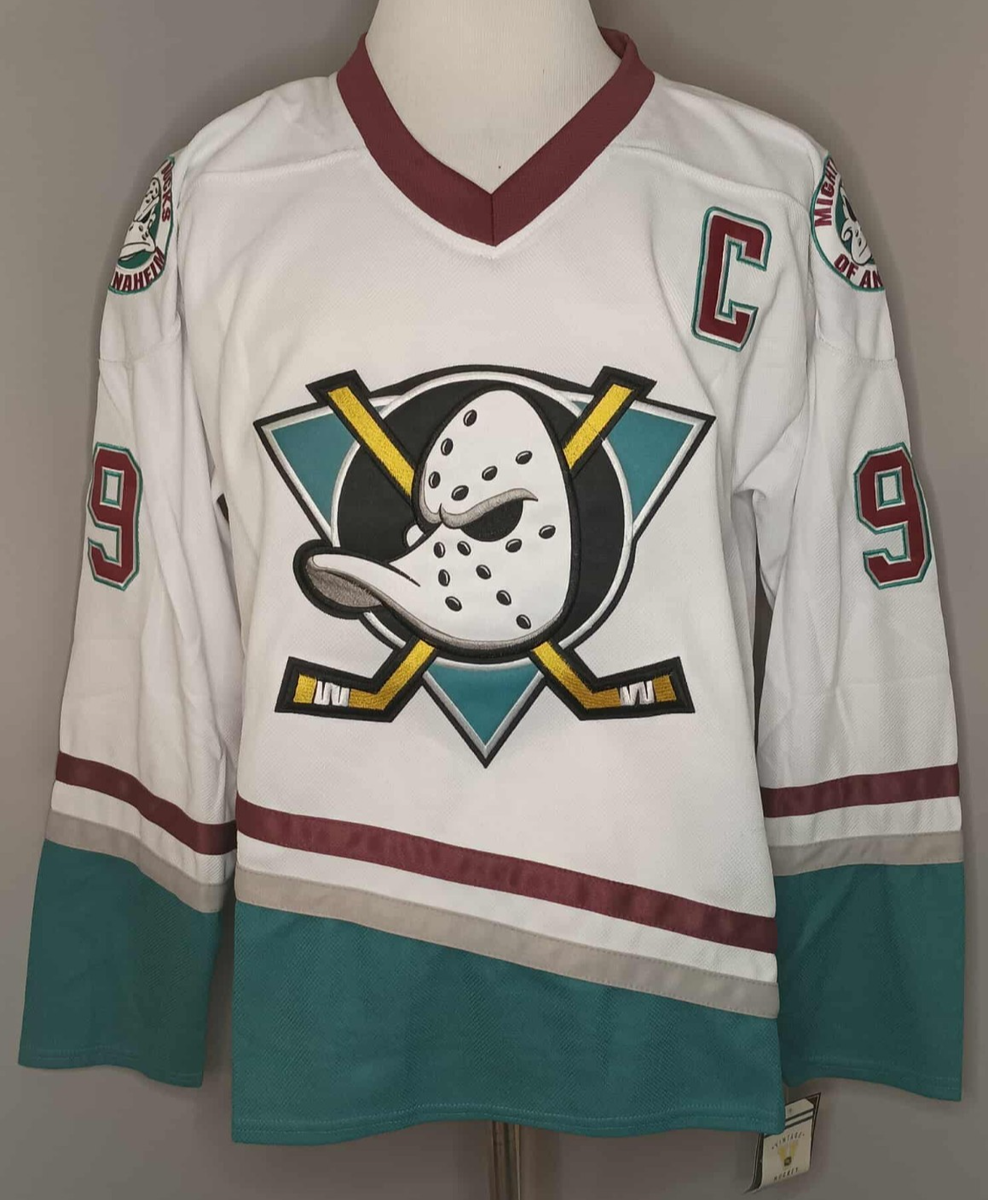 Paul Kariya Anaheim Mighty Ducks White 