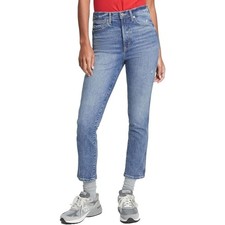    NWT GAP 8/29 High Rise Vintage Slim Stretch Ankle Jeans Blue Denim