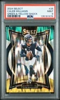 2024 Select CALEB WILLIAMS Green & Yellow Shock #25 PSA 9 MINT Rookie RC