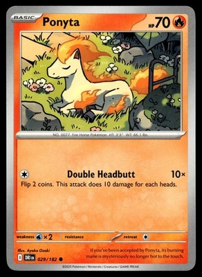 Ponyta 029/182 SV10: Destined Rivals | eBay