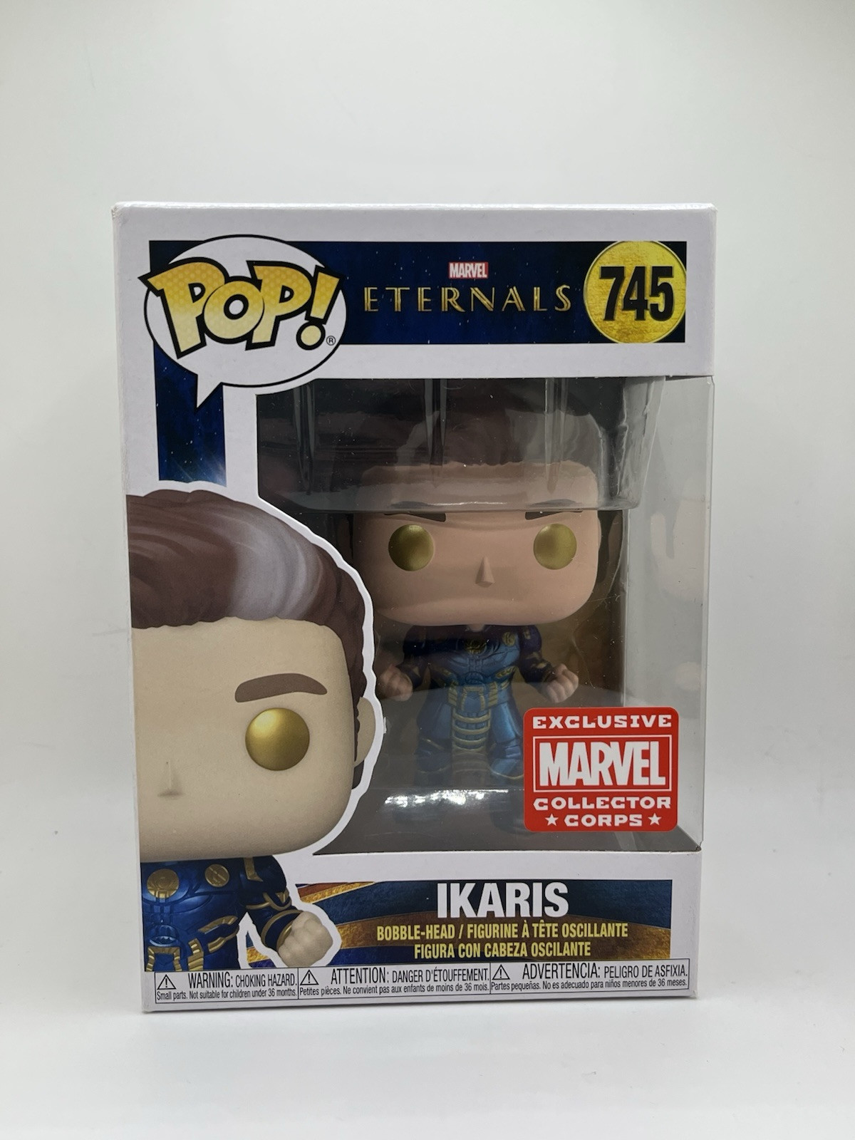 Funko POP! Marvel Eternals Ikaris #745 Marvel Collector Corps Exclusive