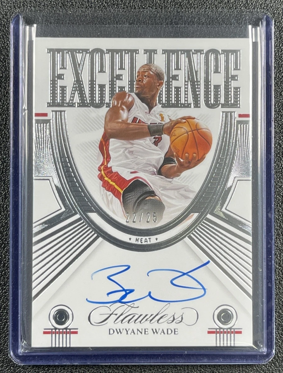 Panini Dwyane Wade Basketball Autographed Sports Trading Cards