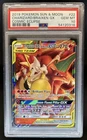 2019 Pokemon SM Cosmic Eclipse Charizard Braixen Tag Team Full Art 22/236 PSA 10