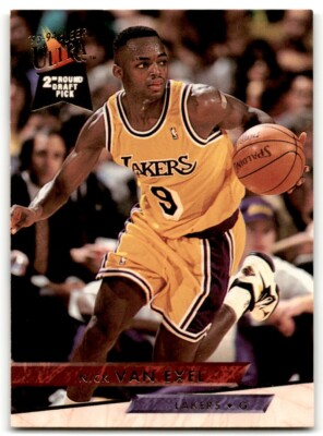 1994-95 Fleer Ultra 2nd Round Draft Pick Nick Van Exel Los Angeles Lakers #278