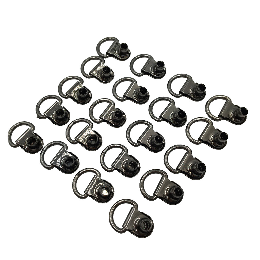 20pcs Speed Lace Hooks Shoelace Buckles Repair Walking & Hiking Boots