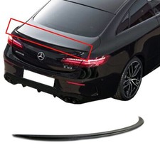 Für Spoilerlippe für Mercedes-Benz E 200 300 350 400 450,  2016- Schwarz Slim